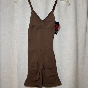 Sensil Women's Brown Shapewear Bodysuit